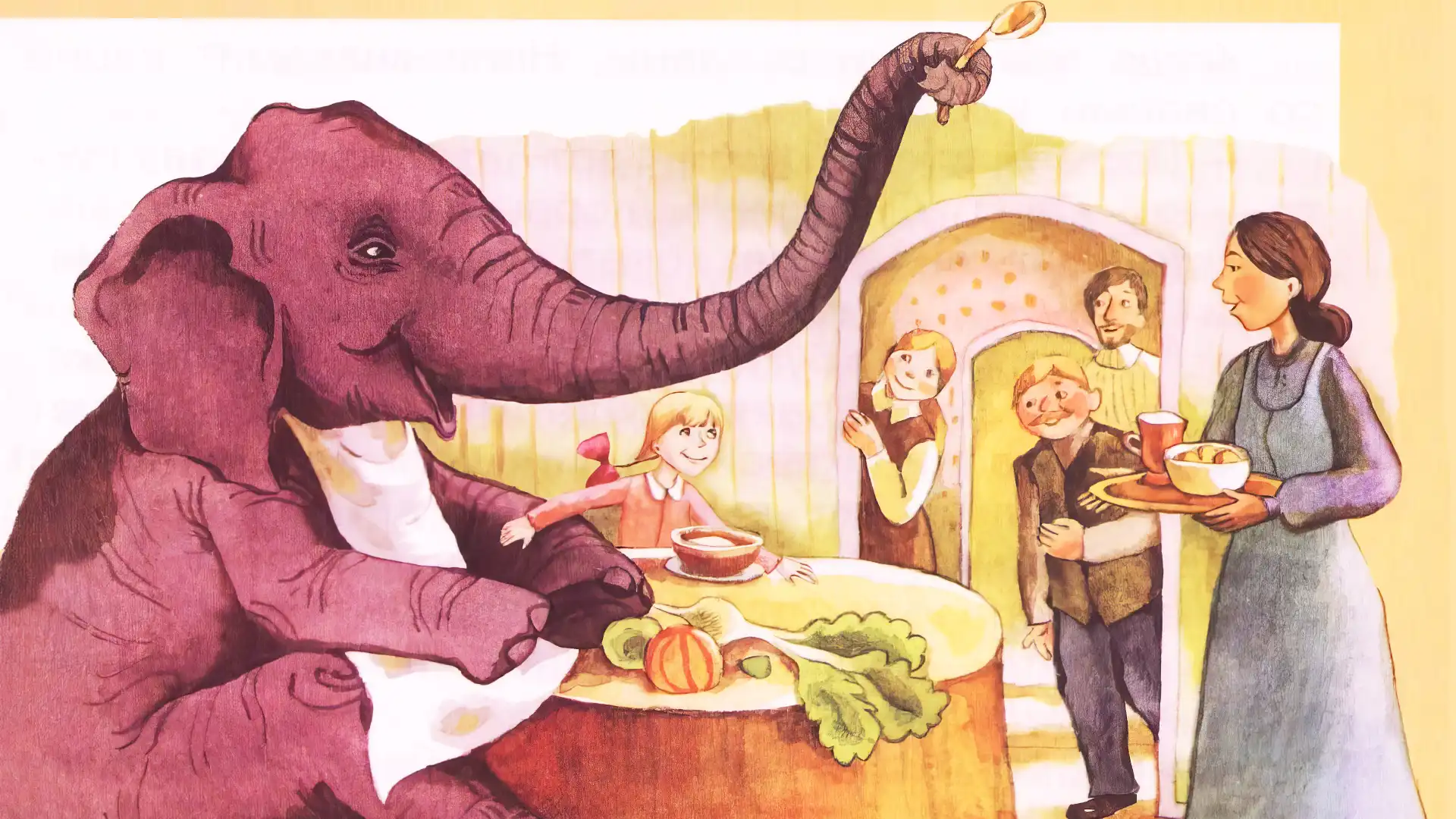 В рассказе слон какие герои. Куприн а. и. "слон". Девочка и слон Куприн.